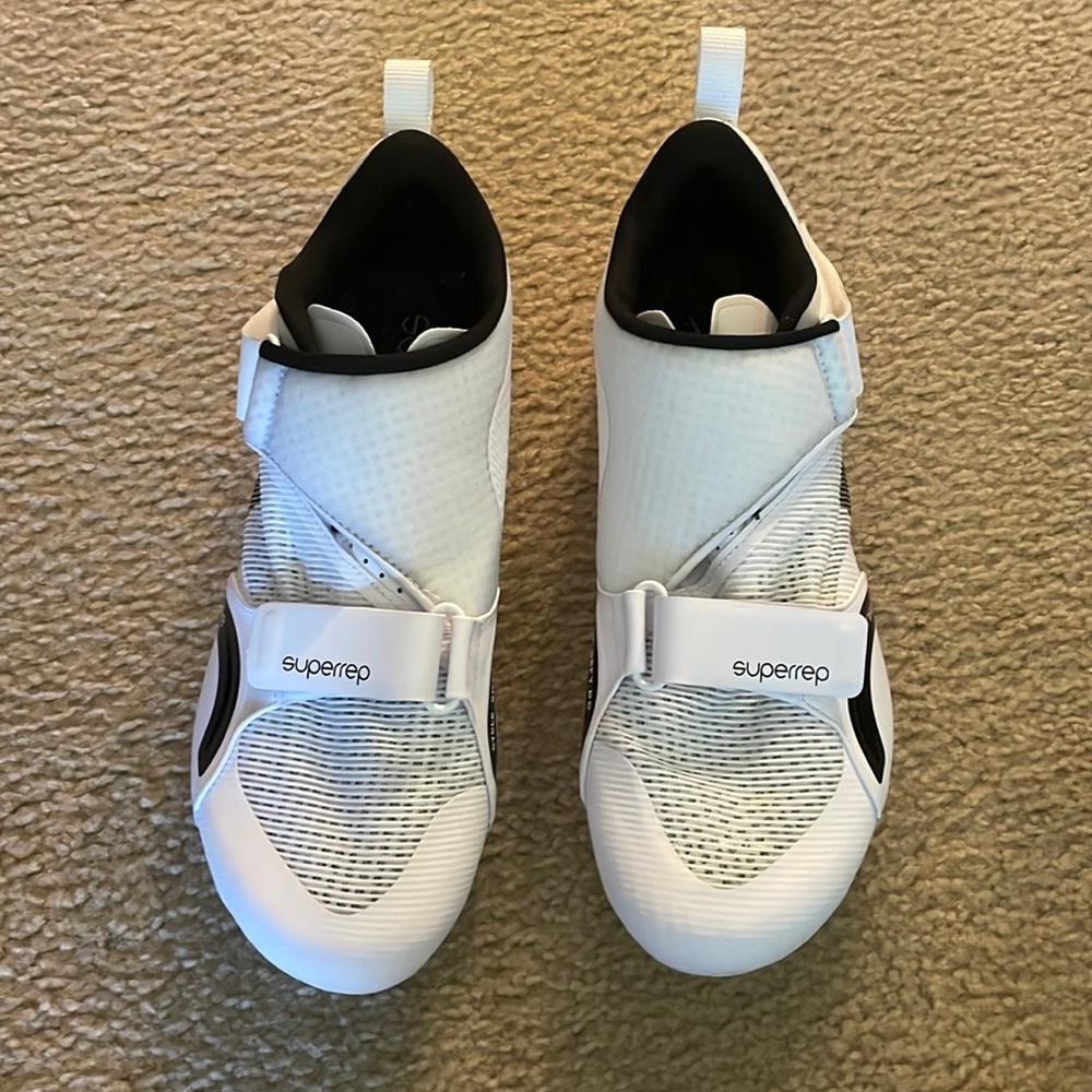 Men’s Nike Superrep Cycling Shoes. Peloton. White And… Gem